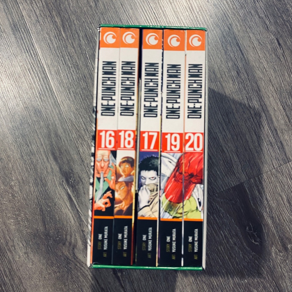 One Punch Man Manga Volumes 16 20 German Edition Crunchyroll Set Yusuke Murata